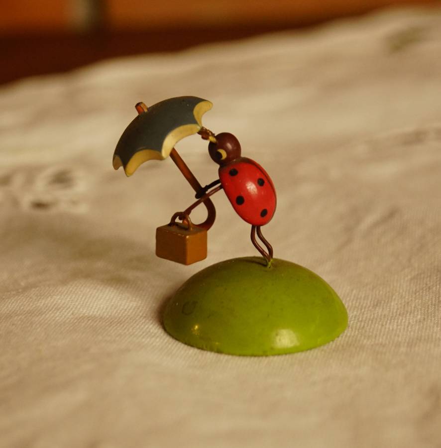 Mini beruška s kufříčkem