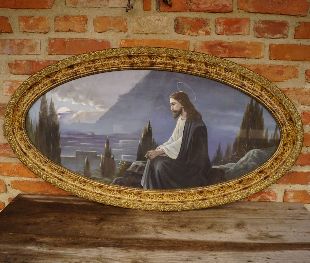 Oválný obraz /283.
