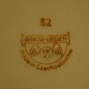 Talíř s kvítím DITMAR URBACH