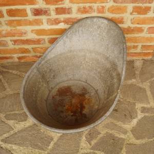 Pozinkovaná sedací vana