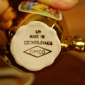 2 zlaté hrnečky s Gráciemi