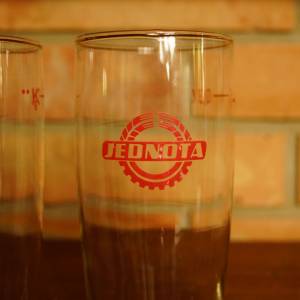 Sklenice Jednota 2 ks