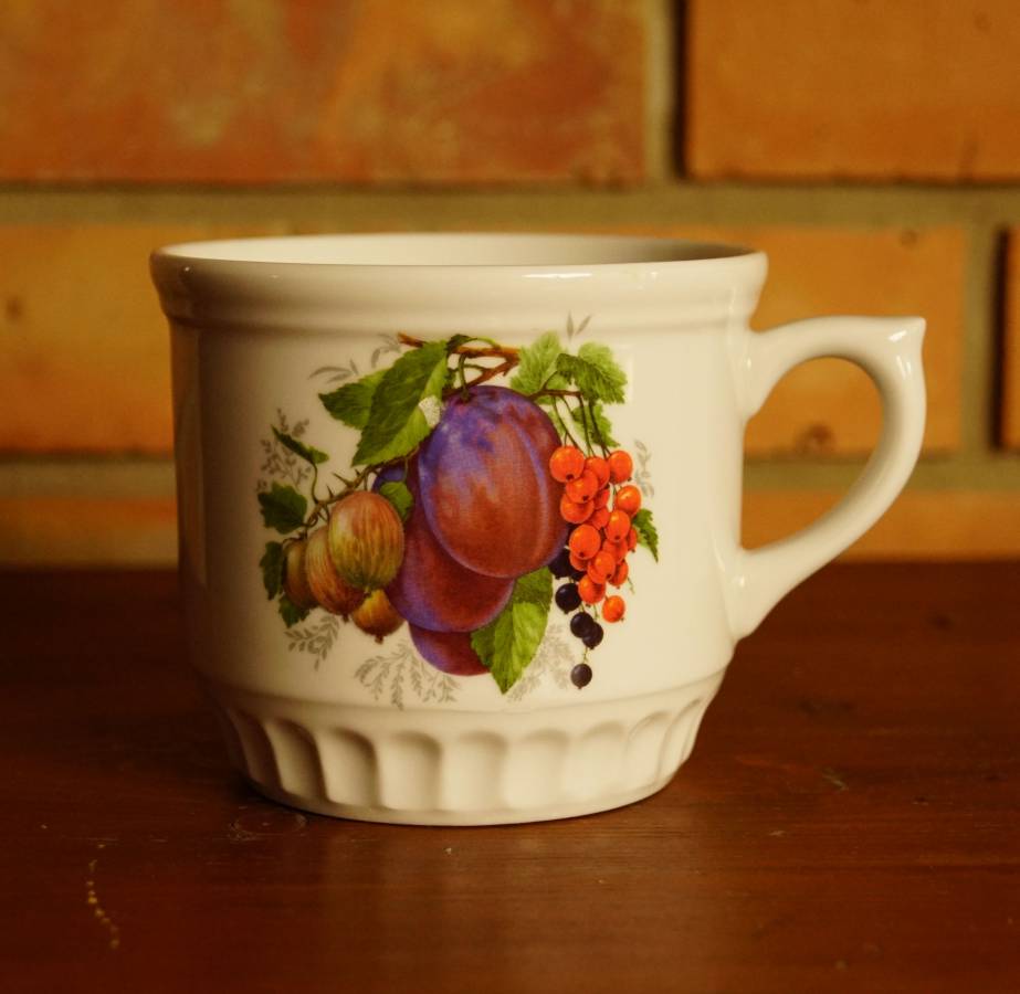 Velký hrnek na kafe - ovoce