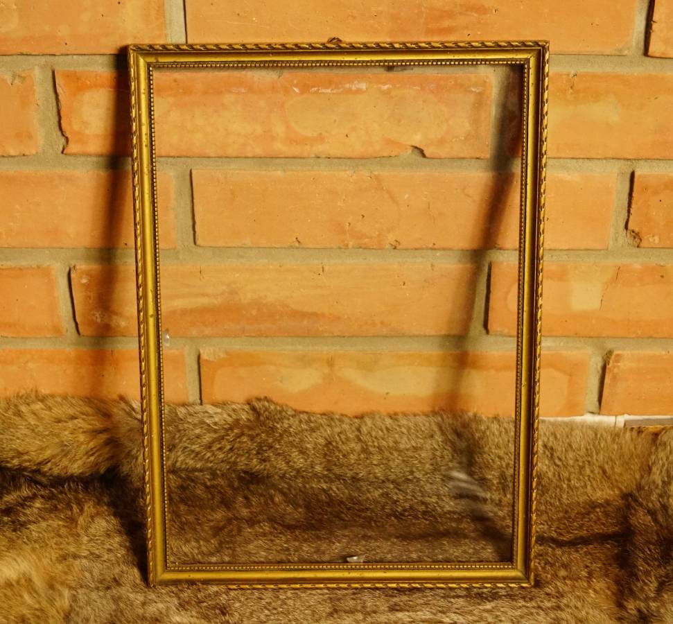 Starý rám + sklo