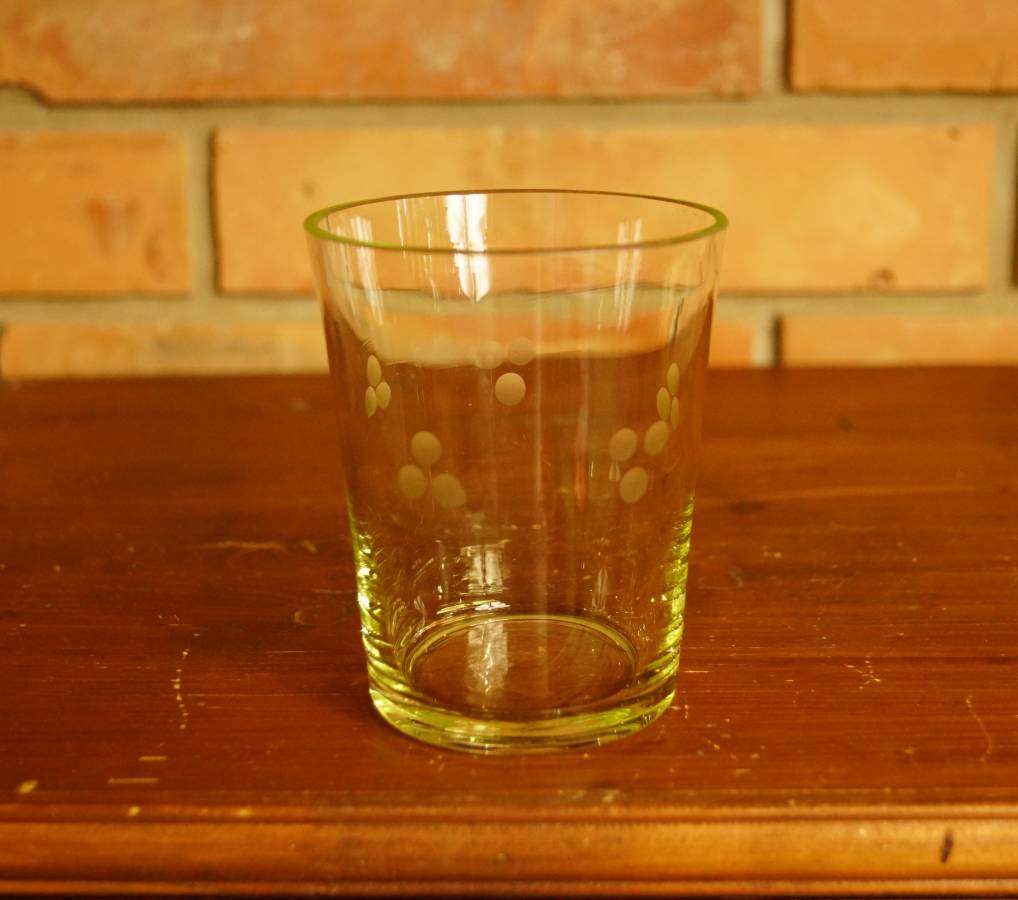 Broušená sklenice