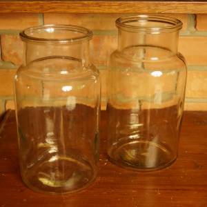 Veliké sklenice - vázy