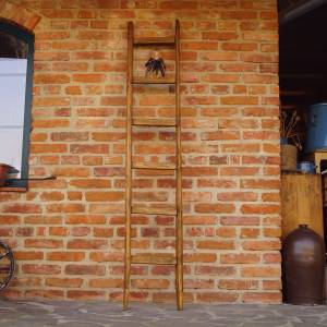 Dřevěný žebřík