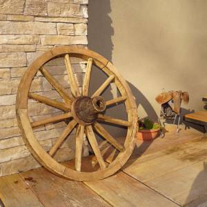 Krásné velké loukotové kolo pr. 94 cm