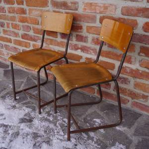Staré židličky - 7 ks
