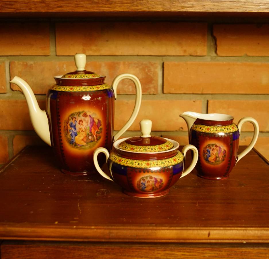Čajová sada - 3 Grácie
