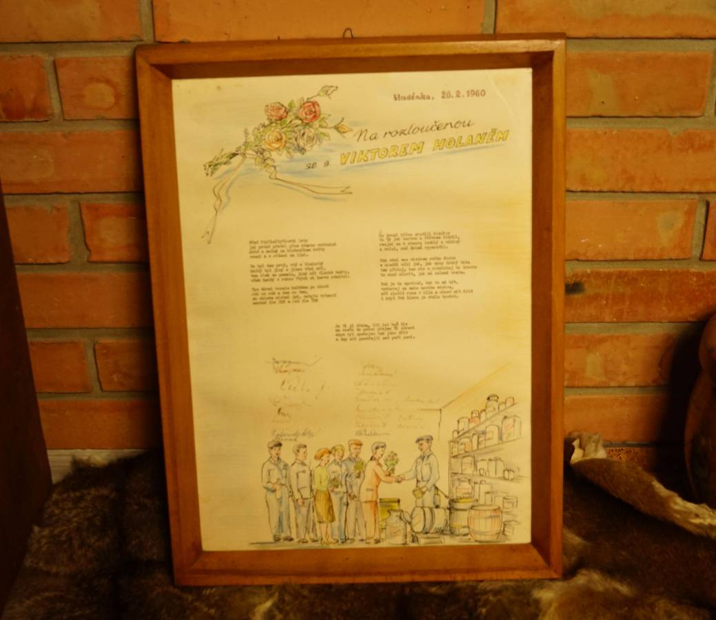 Dřevěný rám /206.