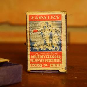 Staré krabičky od zápalek