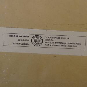 Obraz v rámu Don Quiojote /220. 