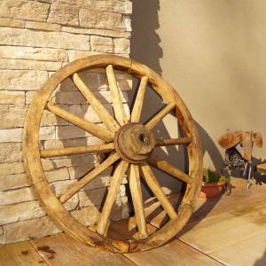 Krásné velké loukotové kolo pr. 94 cm