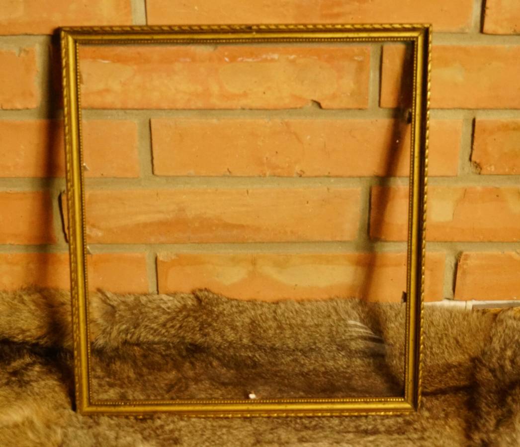 Starý rám + sklo