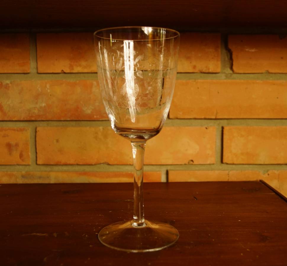 Vysoká číše - sklenice