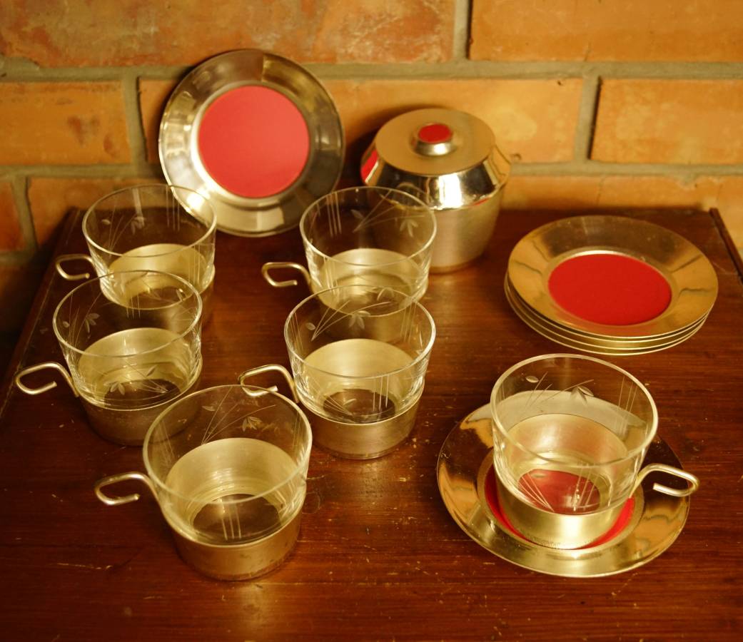 Retro kávová souprava