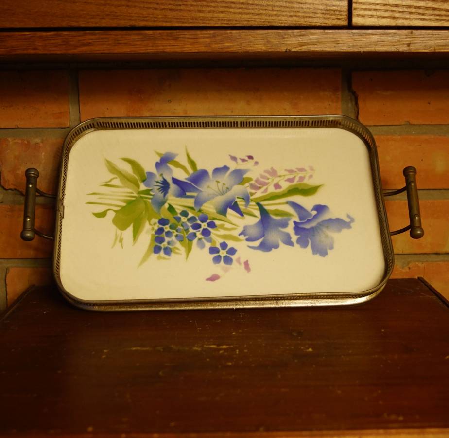 Hranatý porcelánový tác