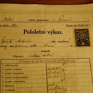 Starý dokument - Pololetní výkaz