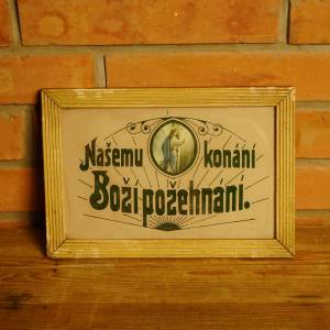Boží požehnání v rámečku
