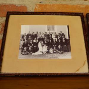 2 rámečky s fotografiemi /136, 137