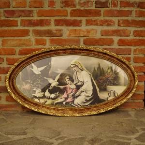 Oválný rám (holoubci) /149