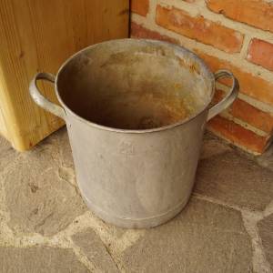 Pozinkovaný hrnec - ucháč /60.
