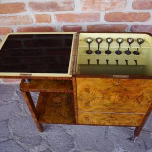 Servírovací stolek, pojízdný bar Thonet