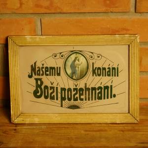 Boží požehnání v rámečku