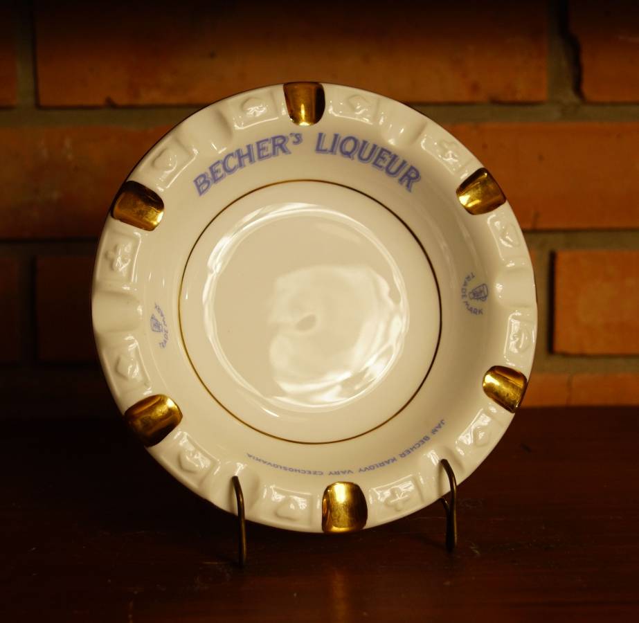 Starožitný popelník BECHER