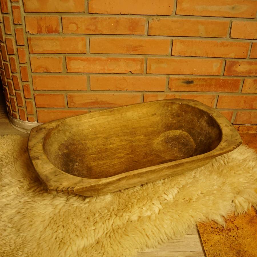 Velká dřevěná díže /02 širší