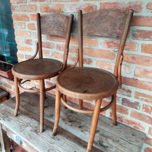 2 židle Thonet