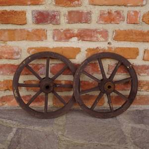 Loukotové kolo - průměr 35 cm - 2 ks