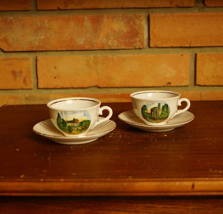 2 mini hrnečky Worlitzer
