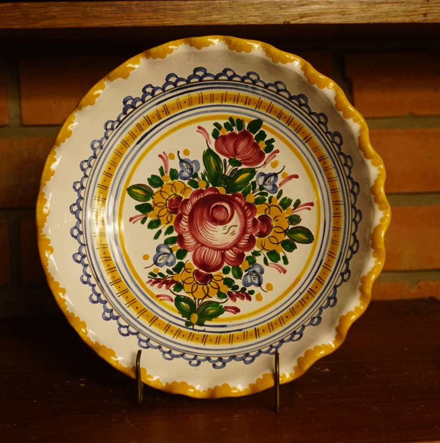 Malovaný talíř 06