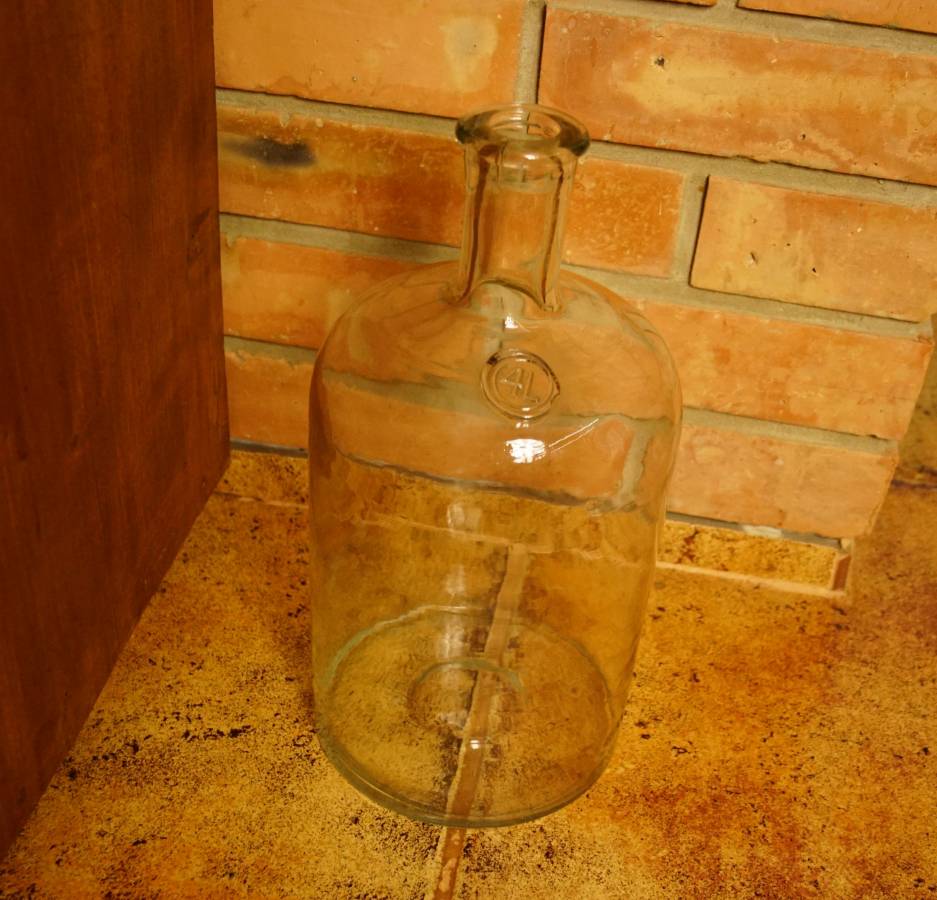 Skleněný demižón 4 l