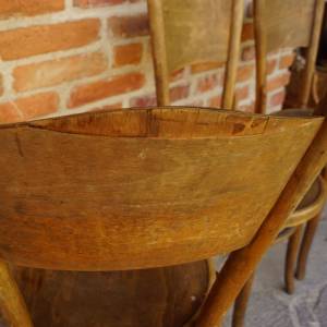 3 židle Thonet