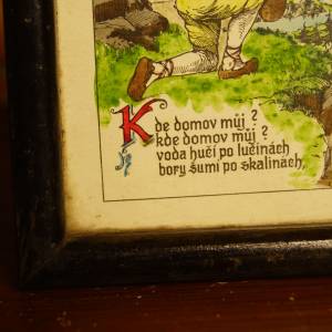 Rámeček s hymnou /228.