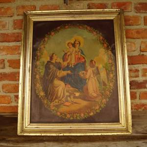 Starý rám se sv. obrazem /296.