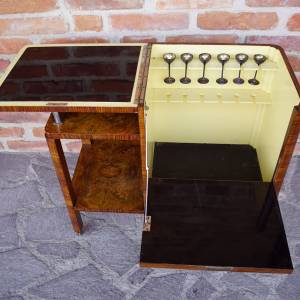 Servírovací stolek, pojízdný bar Thonet