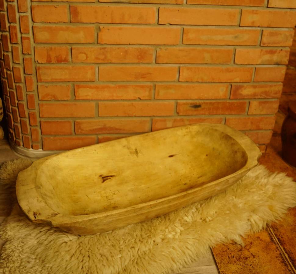 Velká dřevěná díže /03 delší