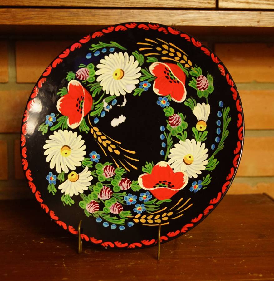 Malovaný talíř 07