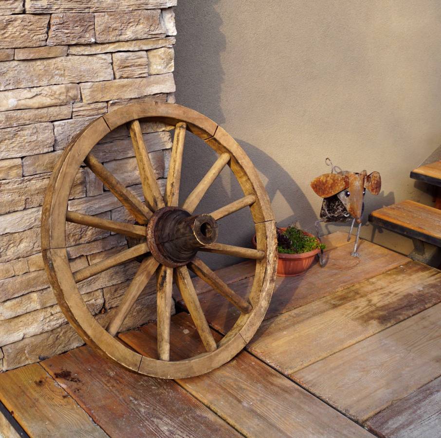 Krásné loukotové kolo pr. 88 cm