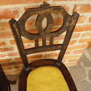 3 židle - původní stav