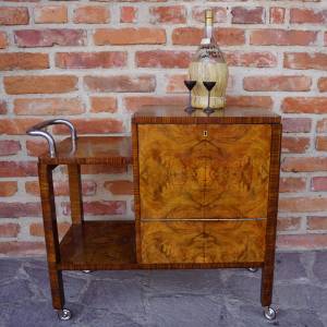 Servírovací stolek, pojízdný bar Thonet