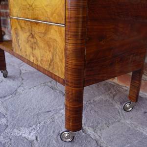 Servírovací stolek, pojízdný bar Thonet