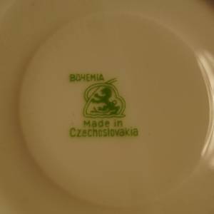 Starý podšálek SLAVIA PRAHA