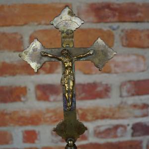 Kovový kříž - krucifix