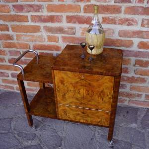 Servírovací stolek, pojízdný bar Thonet