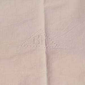 Bílé povlečení s monogramem /81.